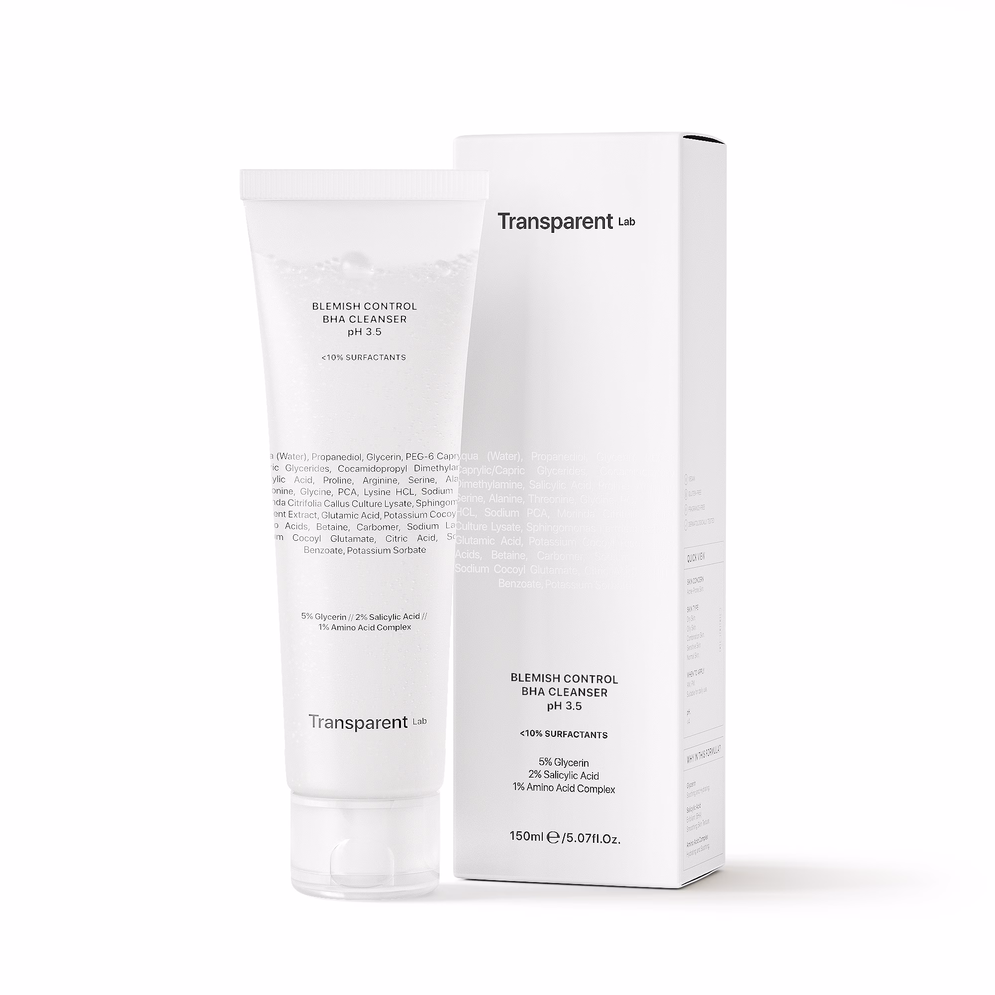 Transparent-Lab Blemish Control BHA Cleanser - Зображення 2