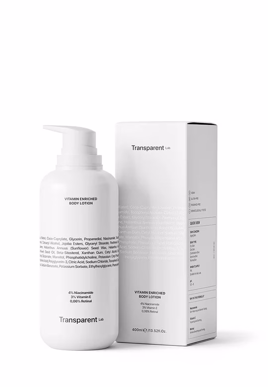 Transparent-Lab Vitamin Enriched Body Lotion - Зображення 2