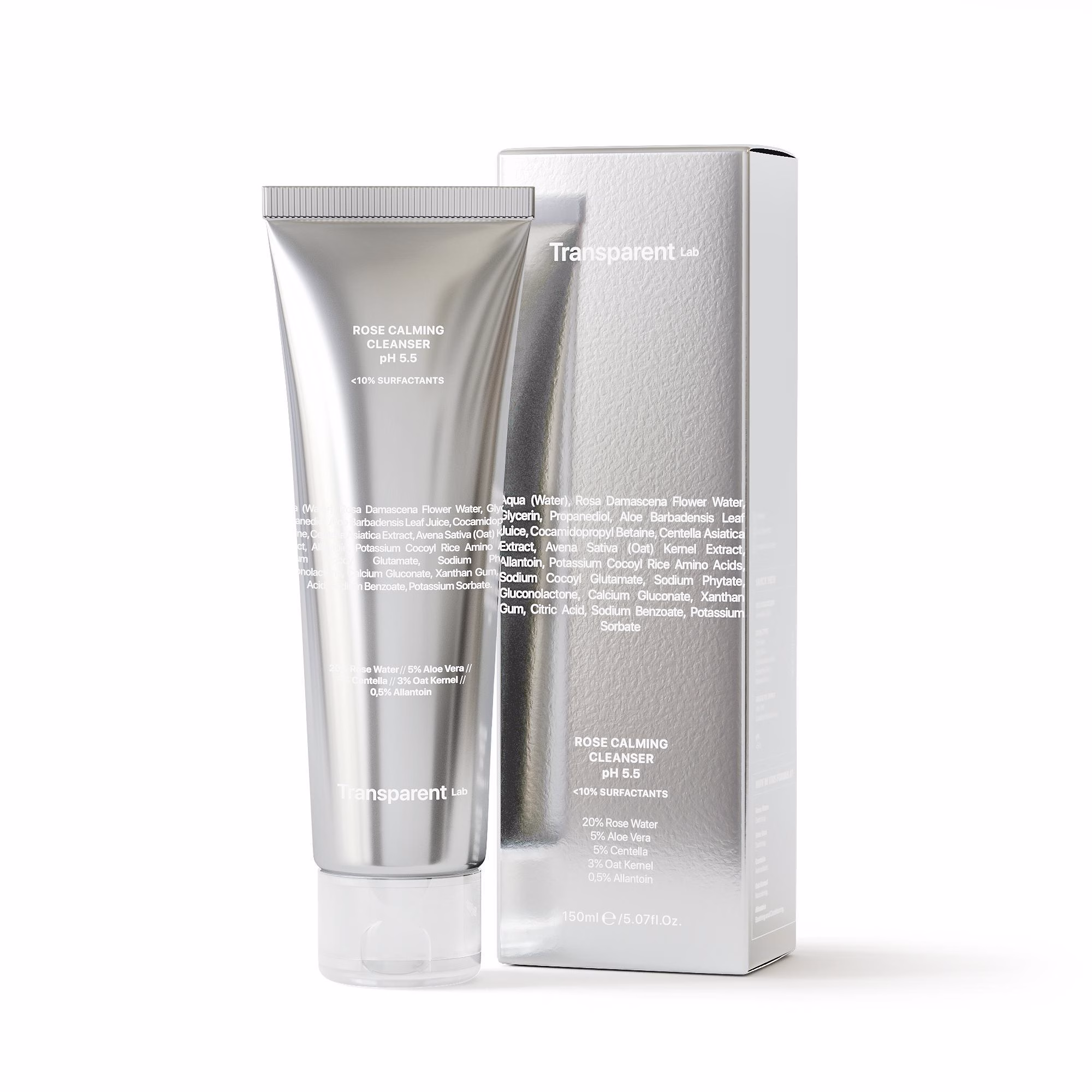 Transparent-Lab Rose Calming Cleanser pH 5.5 - Зображення 2