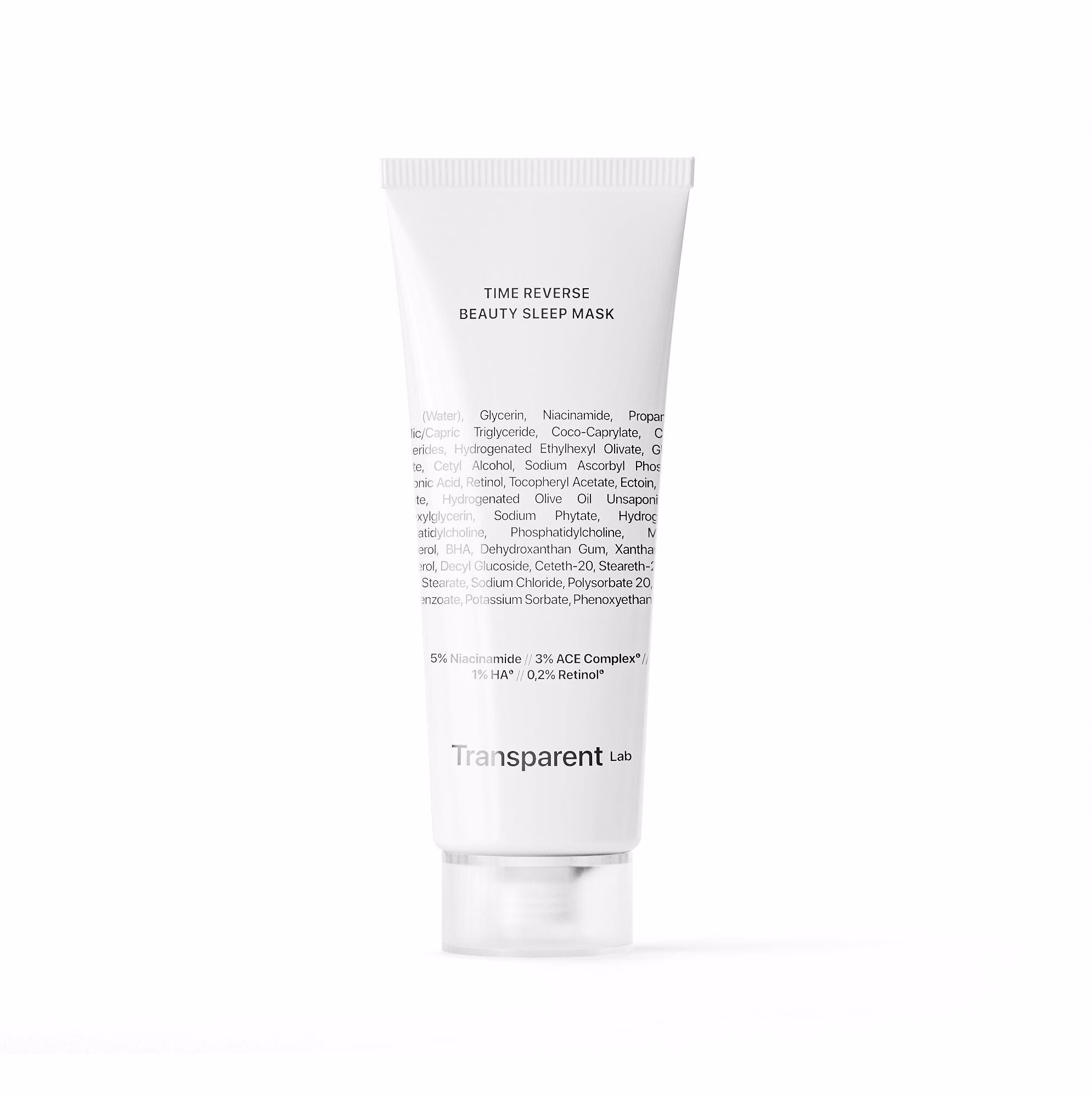 Transparent-Lab Time Reverse Beauty Sleep Mask