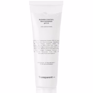 Transparent-Lab Blemish Control BHA Cleanser