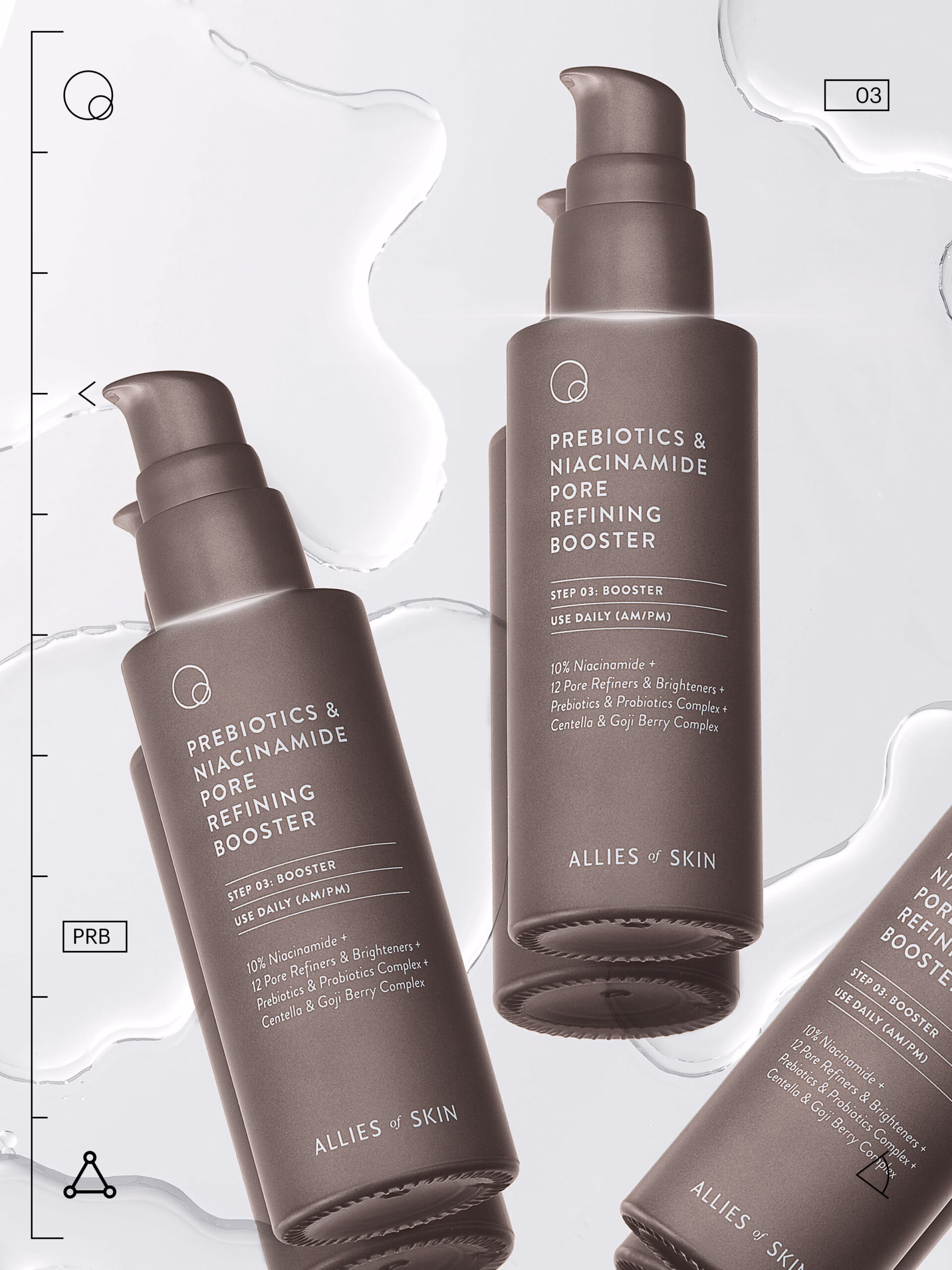 Allies of Skin Prebiotics & Niacinamide Pore Refining Booster - Зображення 3