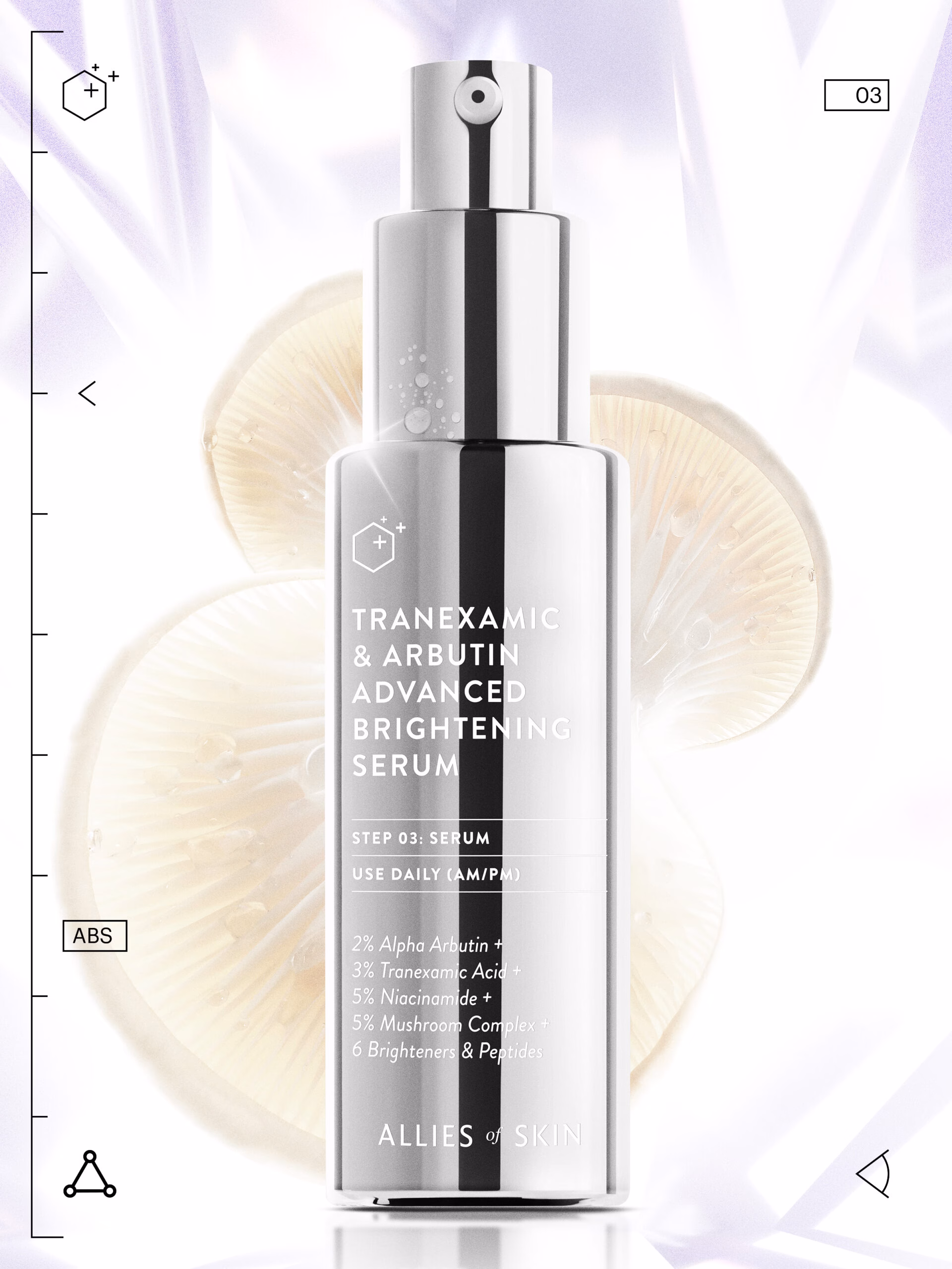 Allies of Skin Tranexamic & Arbutin Advanced Brightening Serum - Зображення 3