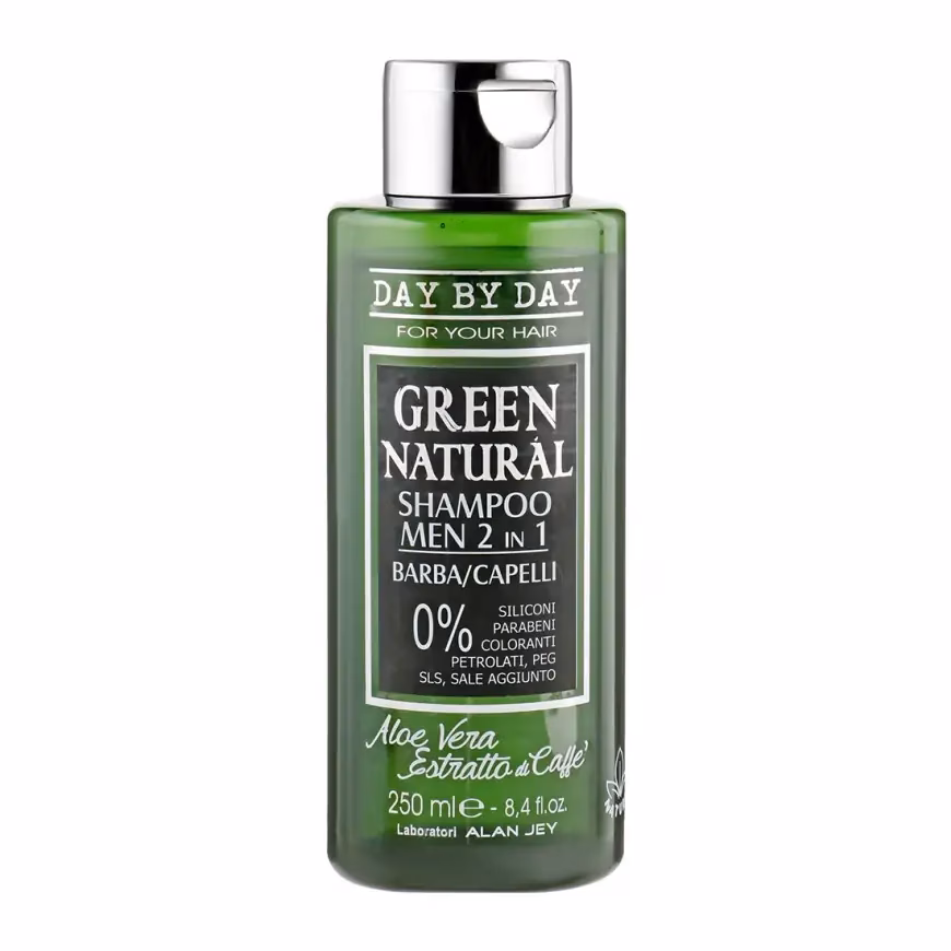 Green Natural шампунь-бальзам 2 в 1