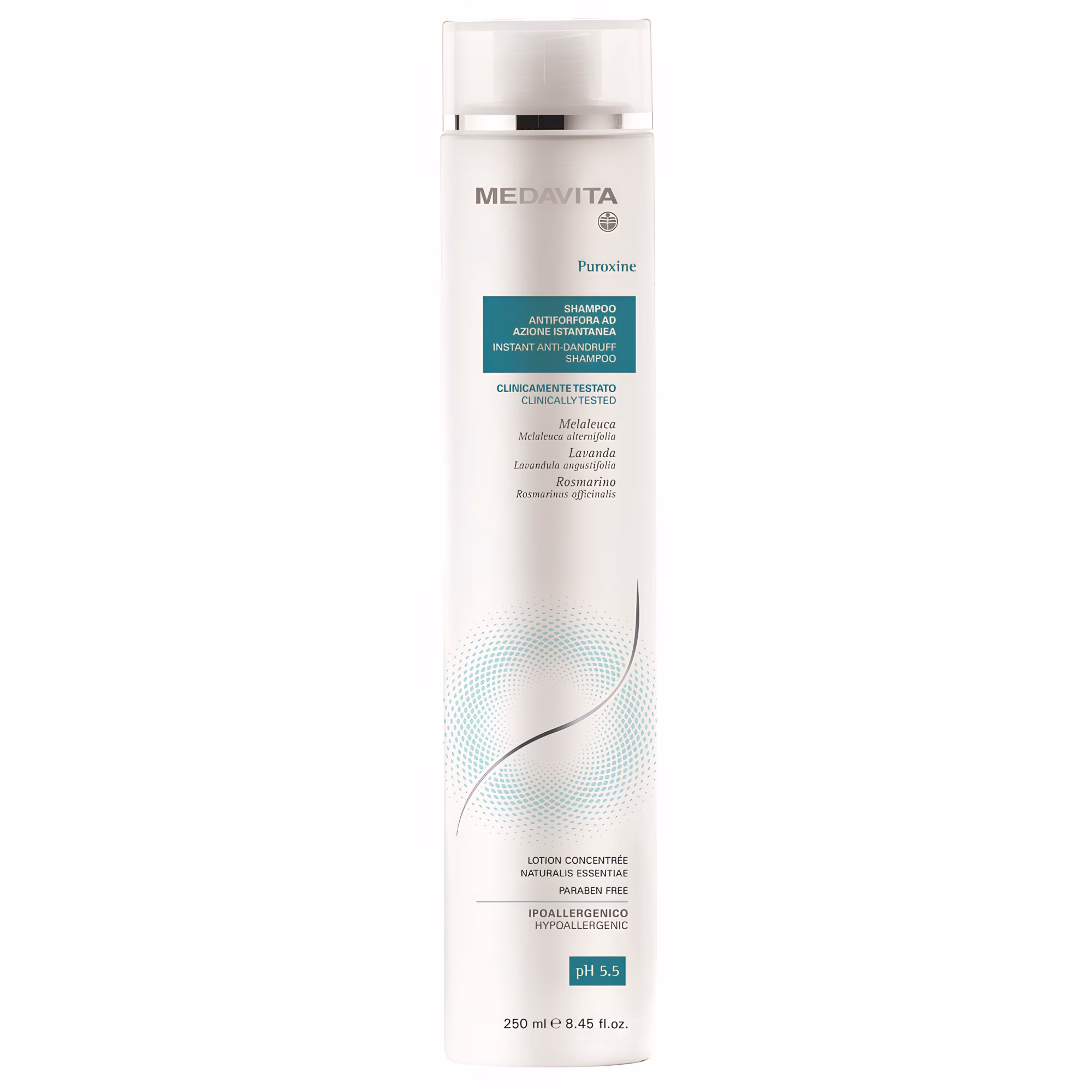 Medavita Puroxine Shampoo Instant Anti-Dandruff