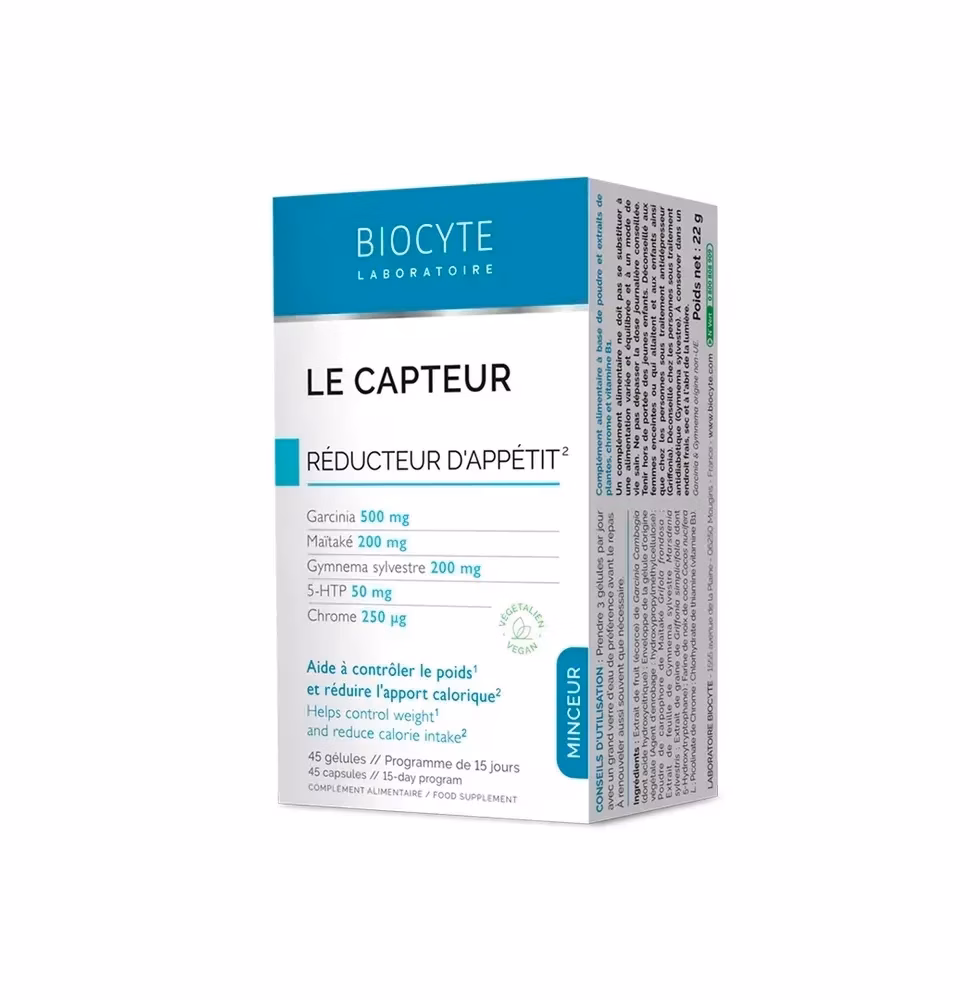 Biocyte Le Capteur - Зменшення апетиту та потягу до солодкого