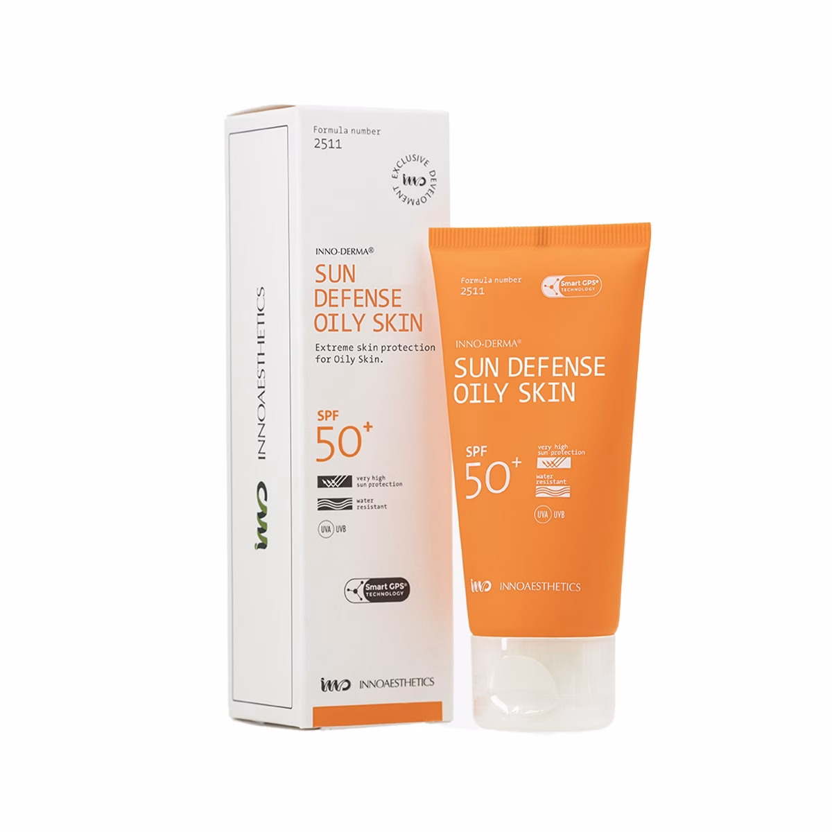Innoaesthetics Sun Defence Oily Skin SPF 50+ - Сонцезахисний крем